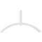 Ekena Millwork Archdale Architectural Grade PVC Gable Bracket, 84"W x 45 1/2"H x 4"D x 4"F, 13/12 Pitch GBP084X46X0404ARC00 - alternate 2